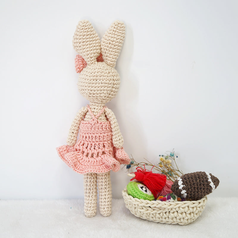 Elegant Bunny Mom & Daughter Set