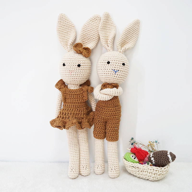 Warm Bunny Family Set