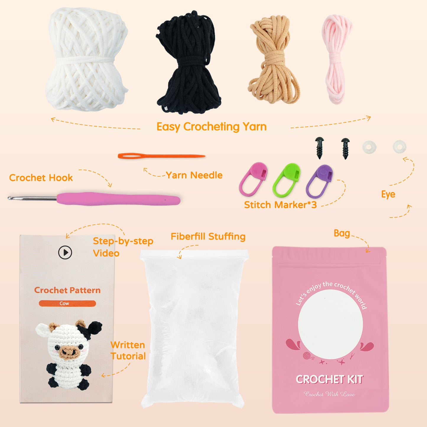 Animal Friends Series - Cow