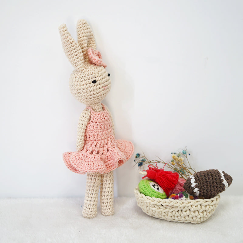 Elegant Bunny Mom & Daughter Set