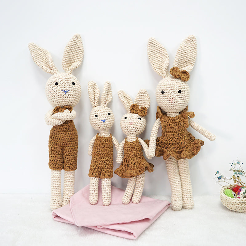 Warm Bunny Family Set