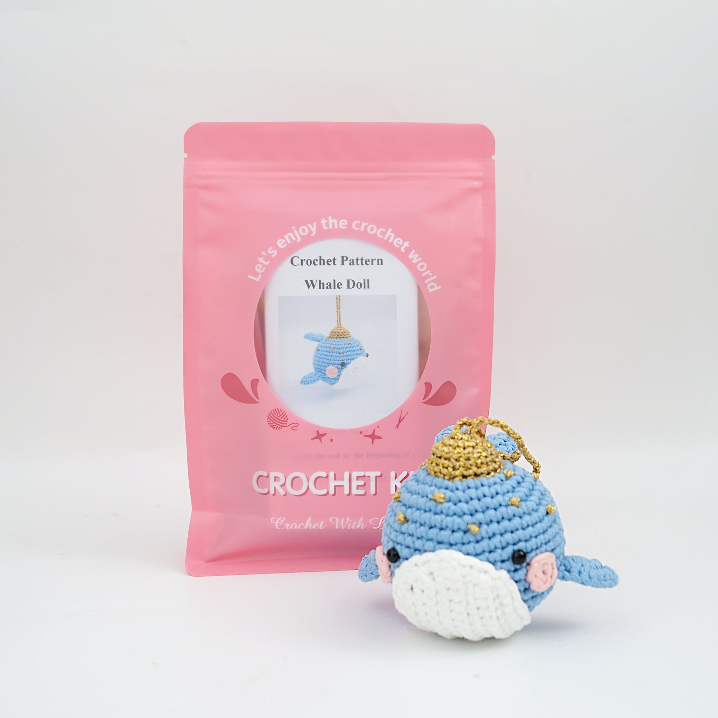 Animal Friends Series - Light Blue Whale