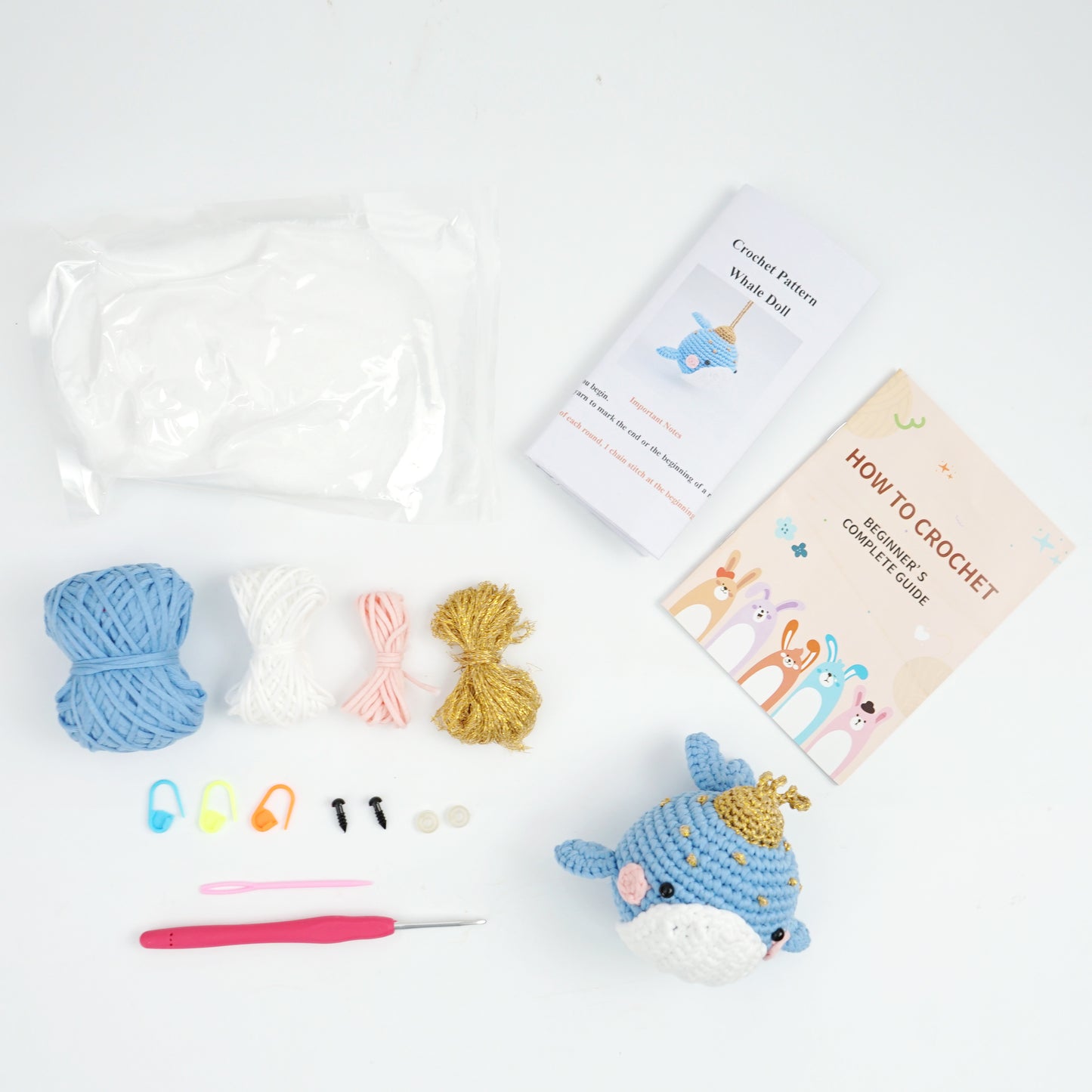 Animal Friends Series - Light Blue Whale