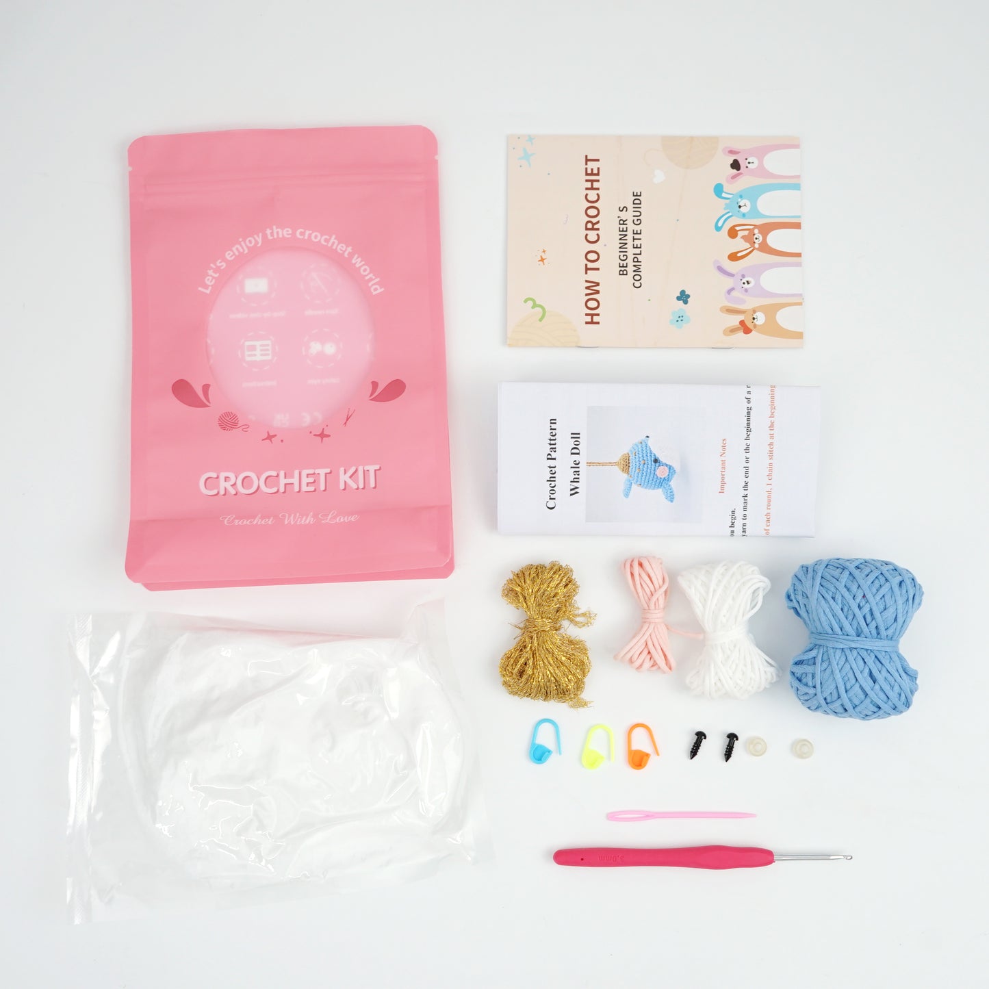 Animal Friends Series - Light Blue Whale