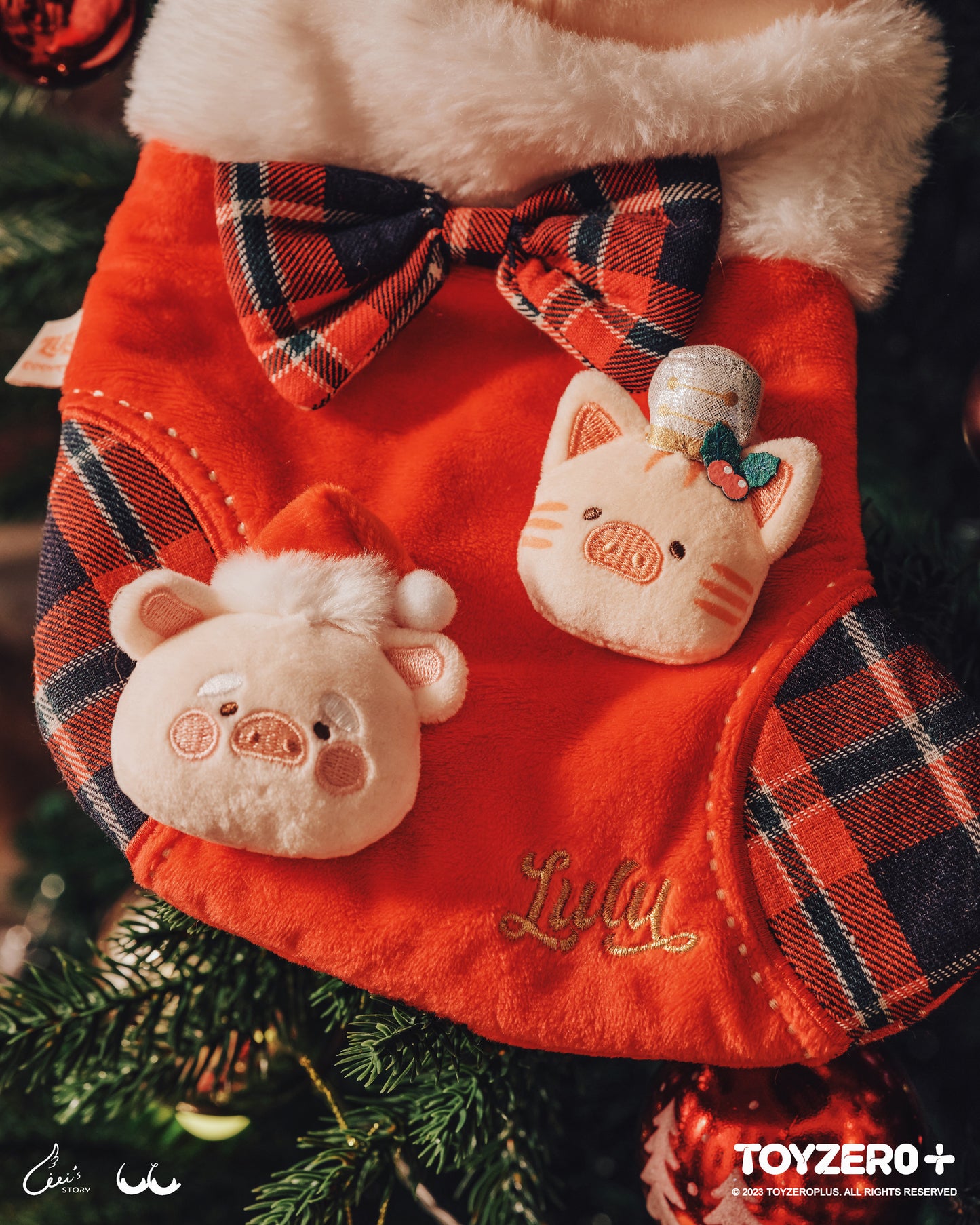 LuLu the Piggy X'Mas - Christmas Sock