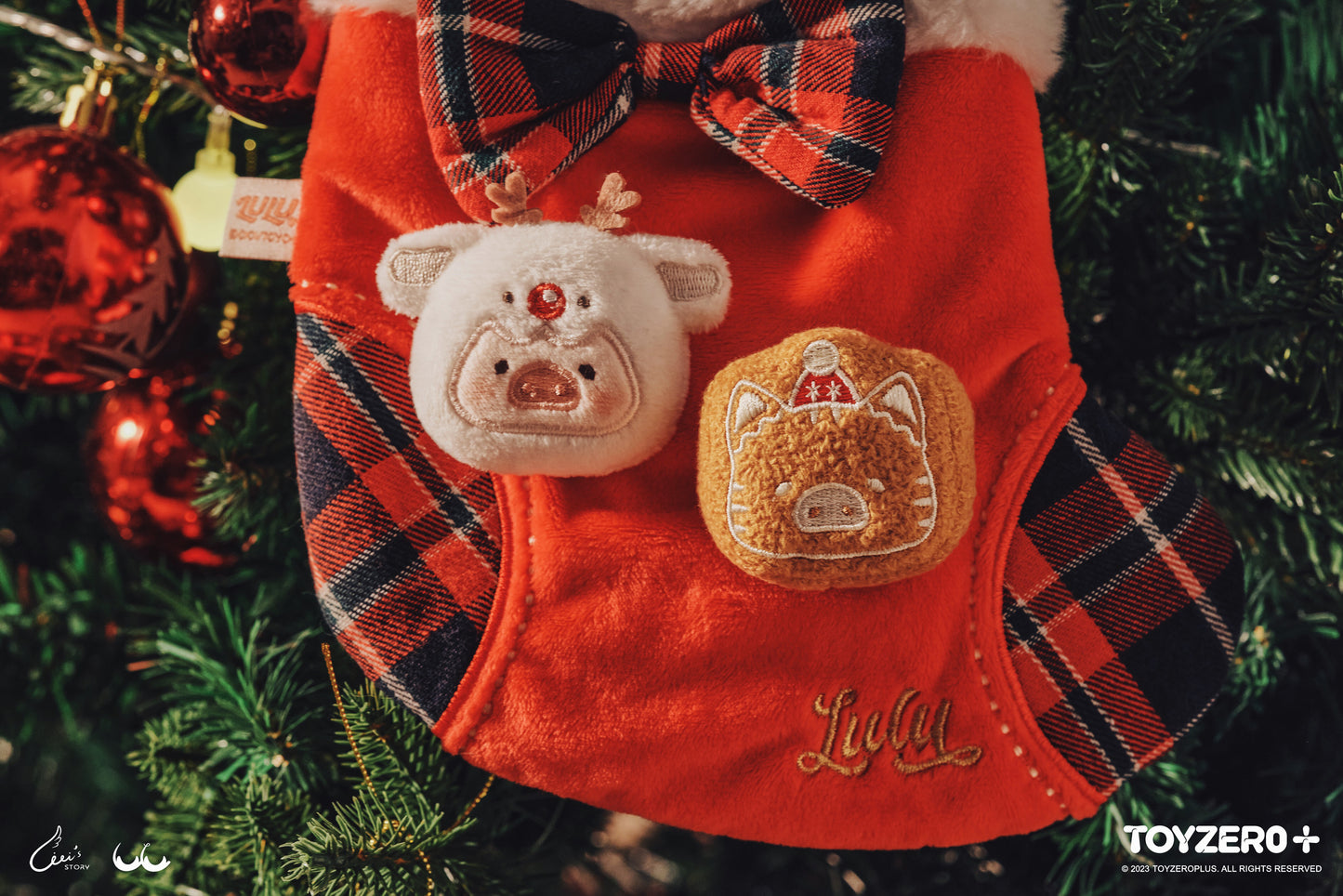 LuLu the Piggy X'Mas - Christmas Sock