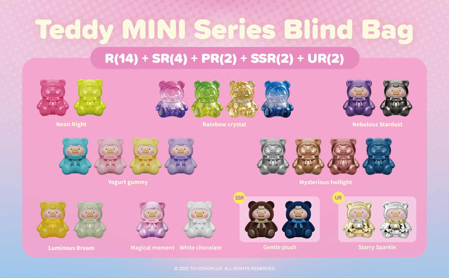 LuLu the Piggy - Teddy Mini